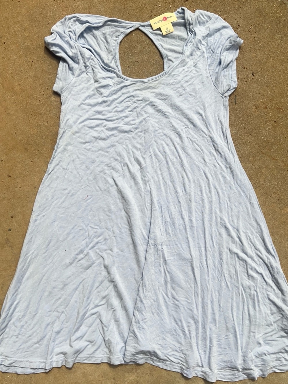 Wishful Park Light Blue Midi Dress